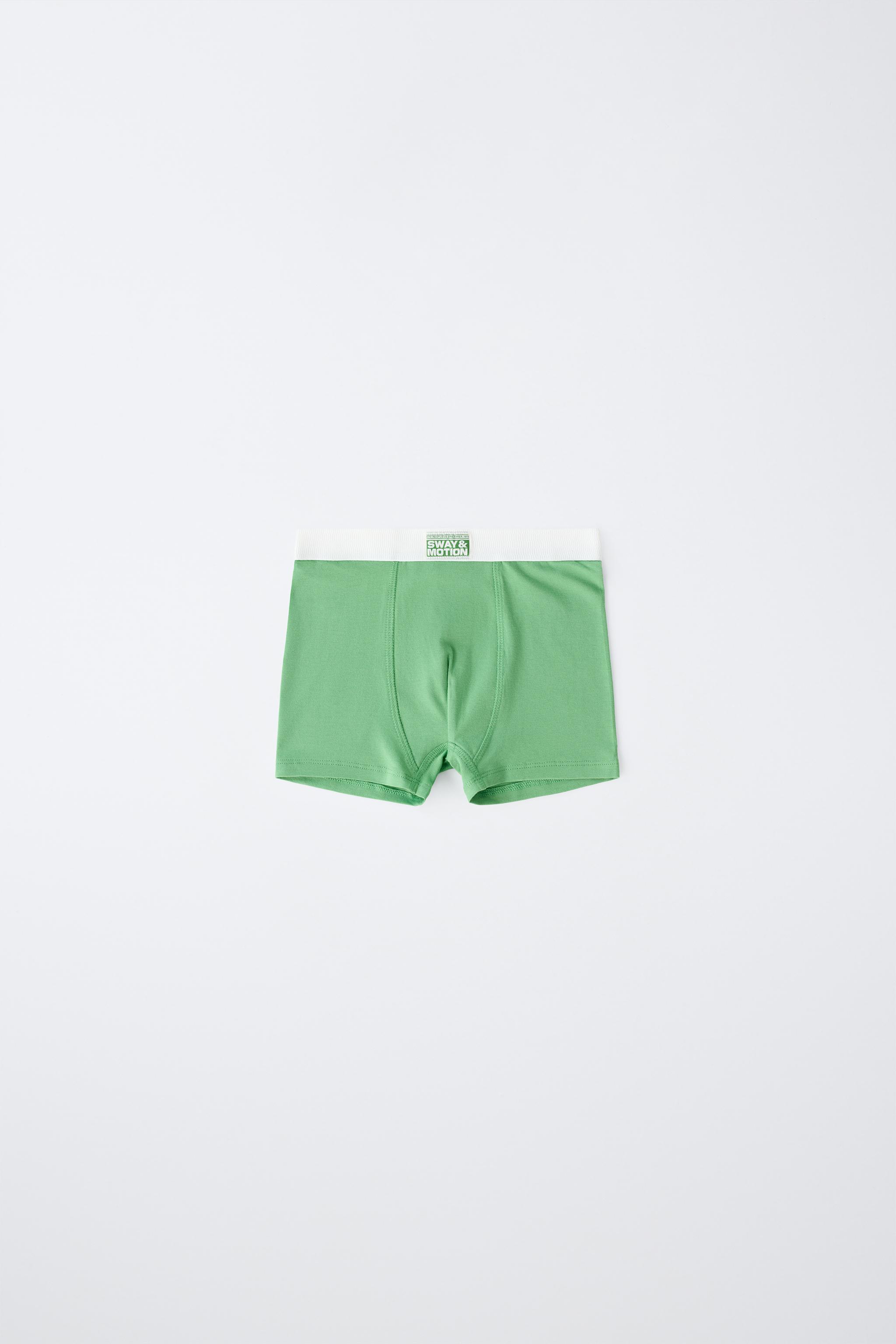 6-14 YEARS / FIVE-PACK OF TAGGED BOXERS